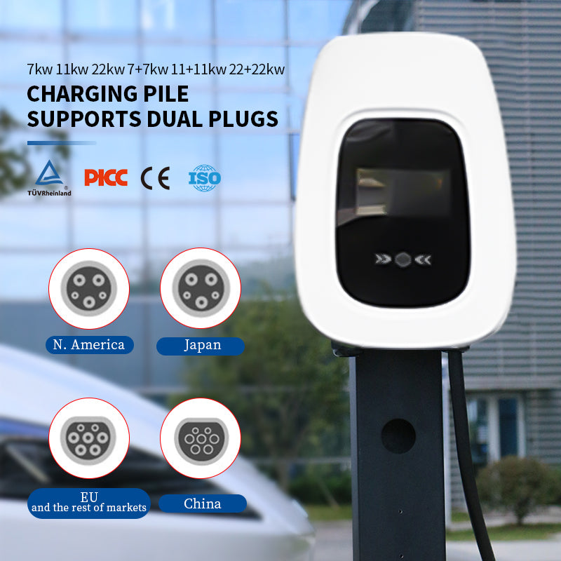 11kW Wi-Fi Enabled Portable Charging Station New On-the-go Charging with No Display