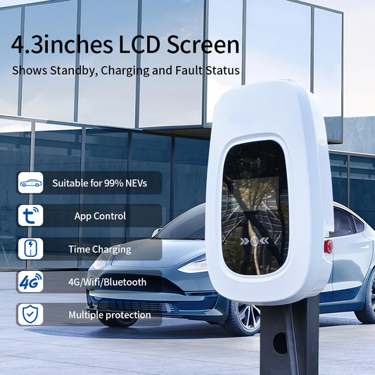New Condition 7kW Wi-Fi Enabled Portable Charging Station with 32A Output without Display